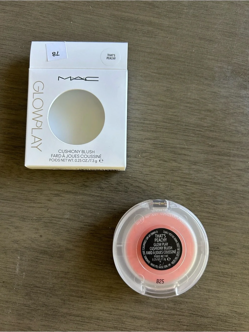 MAC Cosmetics Glowplay Cushiony Blush - That’s Peachy